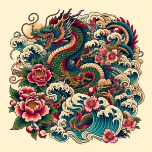 Tatuaje Irezumi: Un estilo tradicional japonés que cuenta historias a través de colores vibrantes y diseños detallados.